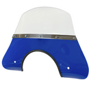 Cuppini Vespa Fly screen PX, T5, Rally, GTR, TS - Blue