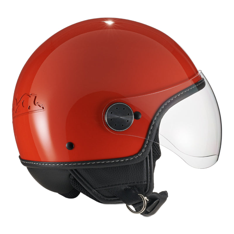 Vespa Demi-Jet 4.0 Helmet - Arancio Impulsivo