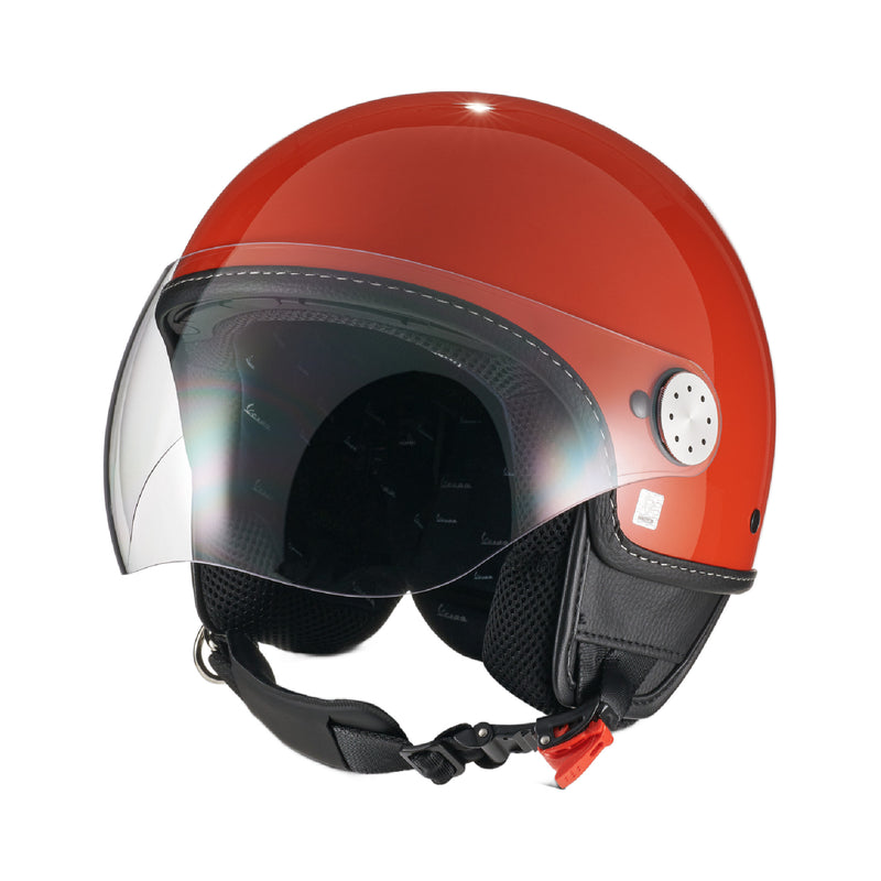 Vespa Demi-Jet 4.0 Helmet - Arancio Impulsivo