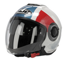 HJC i40N Pyle White/Blue/Red
