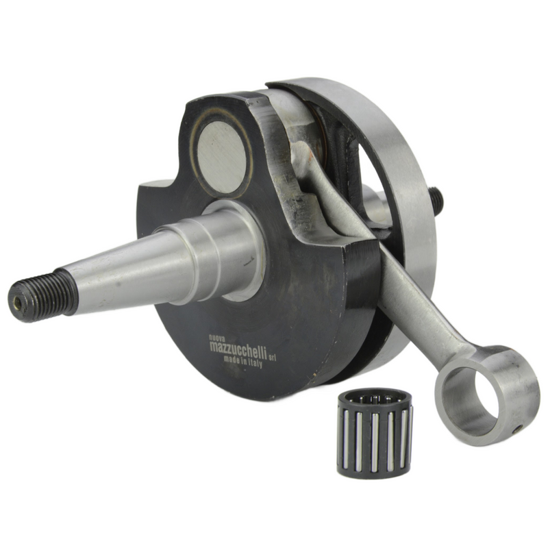 MAZZUCCHELLI Racing Crankshaft 57mm (Rotary Valve) Vespa P125-150, Cosa125, PX125-150, LML Star 125 2T