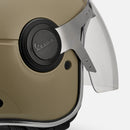 Argentario Visor Jet Helmet - Beige