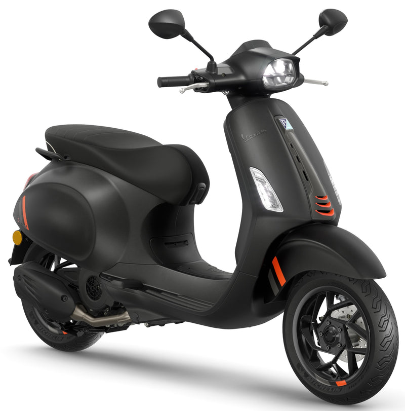 Vespa Sprint S 125 Euro 5+  Nero Convinto Matt Save £996 From RRP.