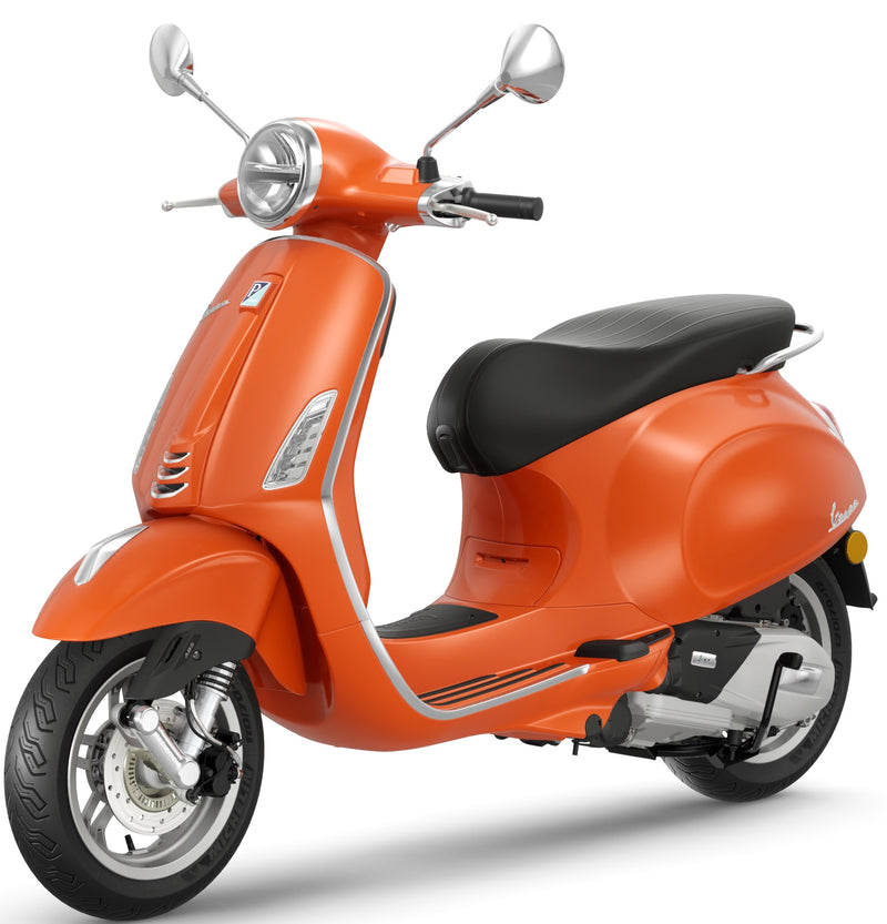 Vespa Primavera 125 E5+ Arancio Impulsivo Save £500 Upon Registration