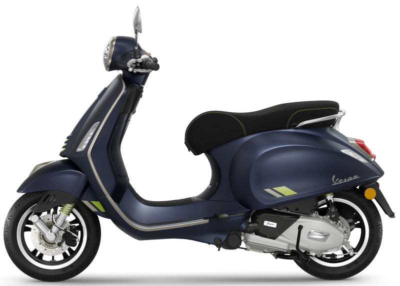 Vespa Primavera 125 Tech E5+ Blu Energico Matt Save £500 Upon Registration