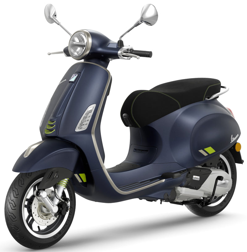 Vespa Primavera 125 Tech E5+  Blu Energico Matt 2025