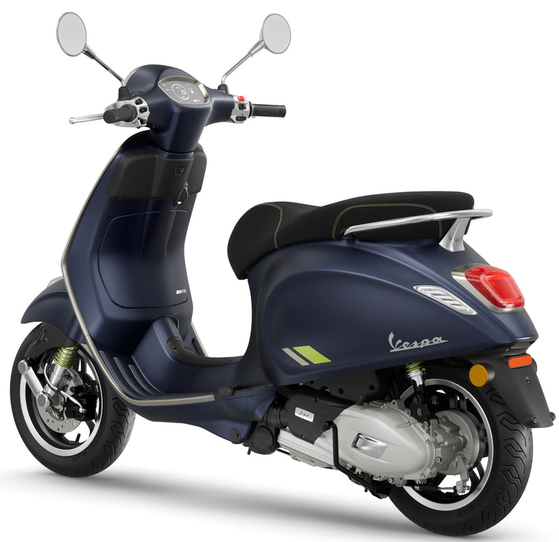 Vespa Primavera 125 Tech E5+ Blu Energico Matt Save £500 Upon Registration