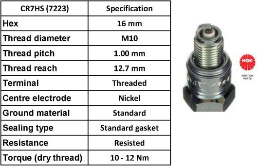 NGK Spark Plug CR7HS