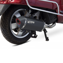 Scorpion Vespa GTS 125 iGET (2017-2019) EURO 4 Black Ceramic Exhaust