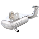 SIP ROAD 2.0 Racing Chrome Exhaust PX125, PX150, VBA, Sprint, PX80
